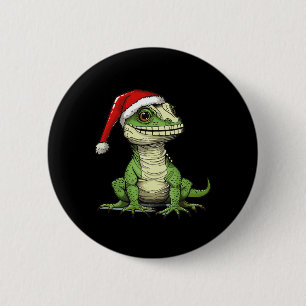 Nice Reptile Costume For Festive Lizards Lovers 6 Cm Round Badge