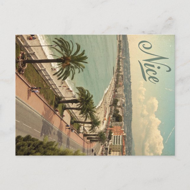  Nice Retro Coastal Postcard (Front)