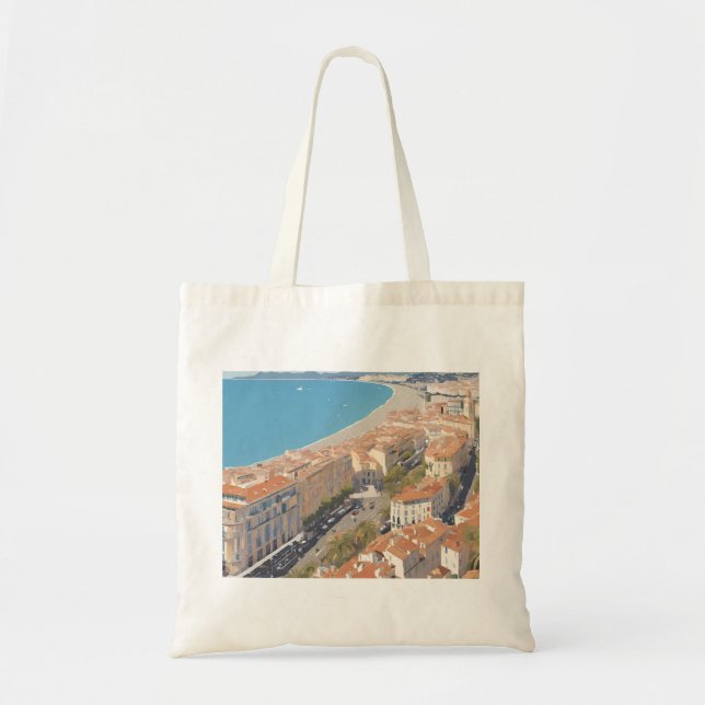 Nice Rooftops Tote Bag (Front)
