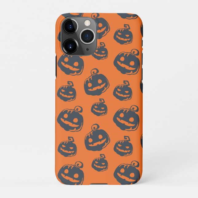 Nice Scare Pumpkins Faces Halloween Days iPhone Case (Back)