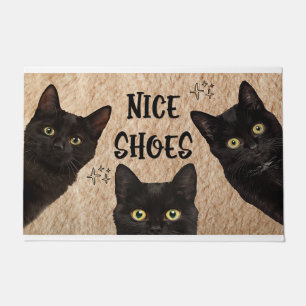 Nice Shoes Cat Lover, Welcome To House Doormat