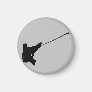 Nice shot! Jackson’s Chameleon silhouette Magnet