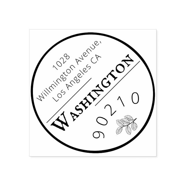 Nice simple and clean design for rubber stamp. rubber stamp (Imprint)