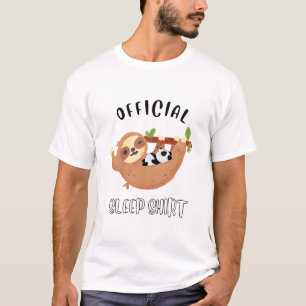 Nice sleeping panda and lazy T-Shirt