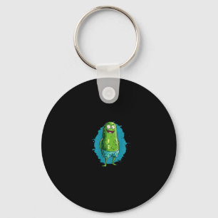 Nice Swimming Pickle In Trunks For Pool And Vacati Key Ring