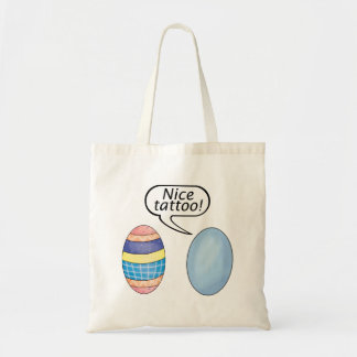 Nice Tattoo Easter Eggs Tote Bag