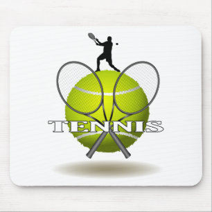Nice Tennis Insignia Mouse Mat