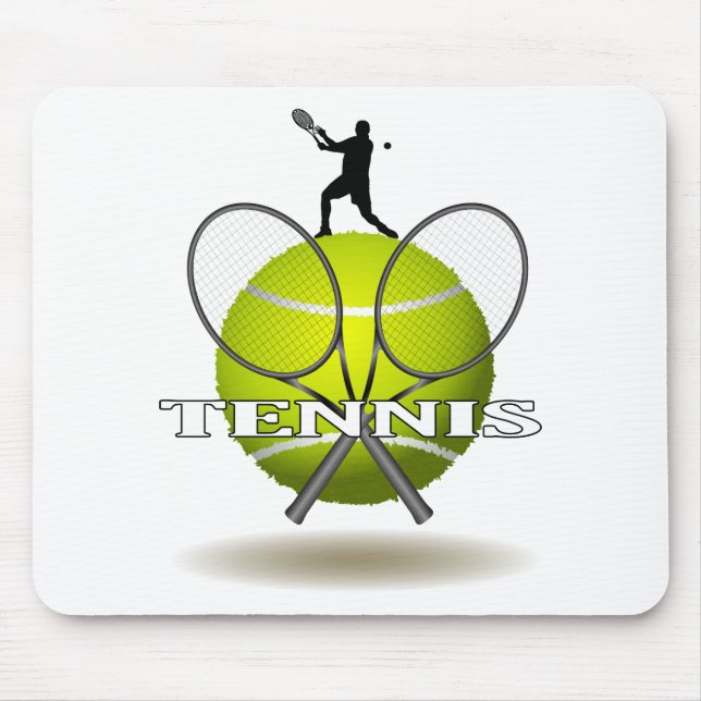 Nice Tennis Insignia Mouse Mat (Front)