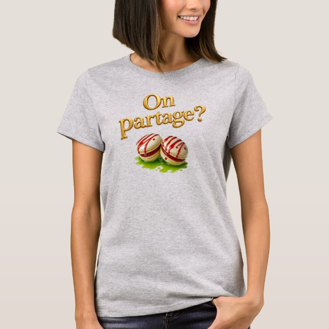Nice text: Do we share? T-Shirt (Front)