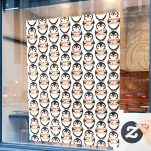 Nice to meet with me - Penguin Sign