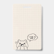 Nice to See You: A Delightful Cat Talking Design