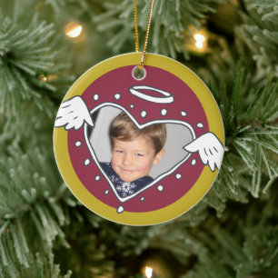 Nice Until Proven Naughty Ceramic Circle Ornament 