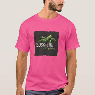Nice Vegetable Zucchini Costume for Boys and Girls T-Shirt