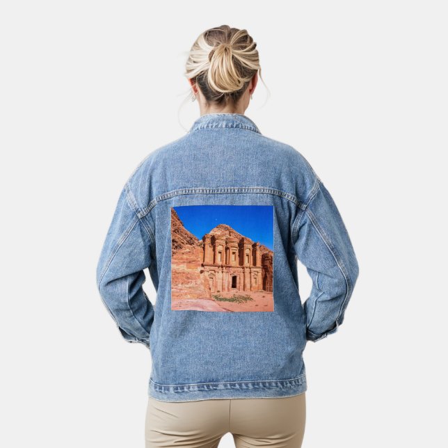 Nice view of Petra Denim Jacket (Model)
