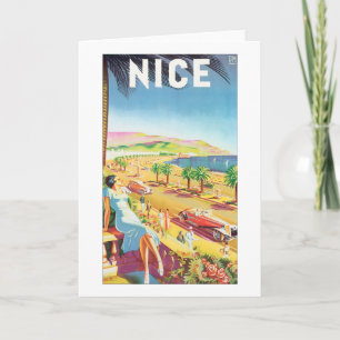 Nice Vintage Travel Poster Card
