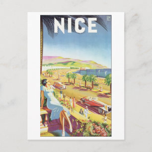 Nice Vintage Travel Poster Postcard