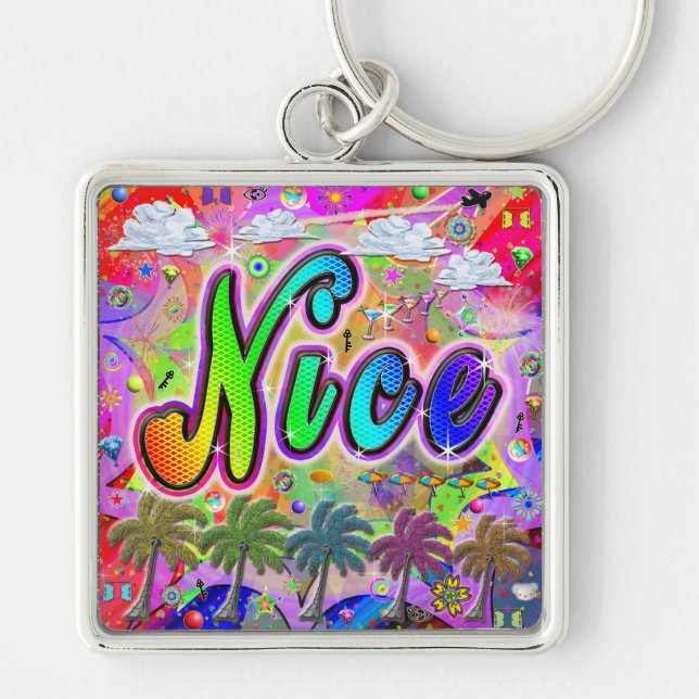 Nice Vista Express Keychain (Front)