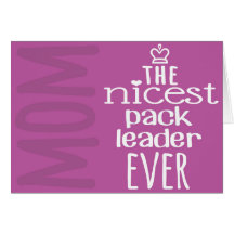 Nicest pack leader ever - a card from the dog