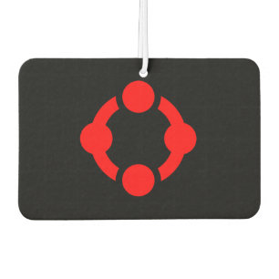 Niche Pride Flag (Black) Car Air Freshener
