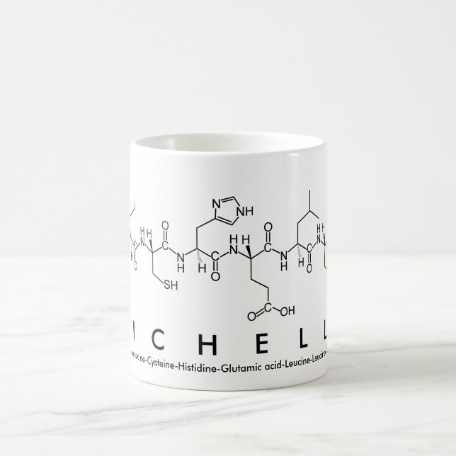 Nichelle peptide name mug (Center)