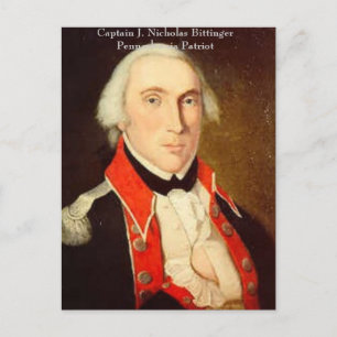 Nicholas Bittinger, Captain J. Nic... - Customised Postcard
