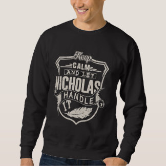 Nicholas First Name Shirt Nicholas Name Birthday