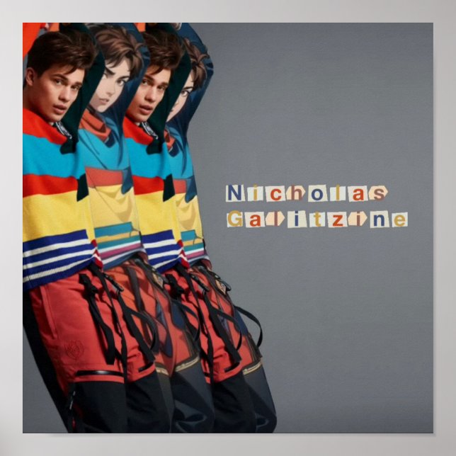 Nicholas Galitzine Poster (Front)