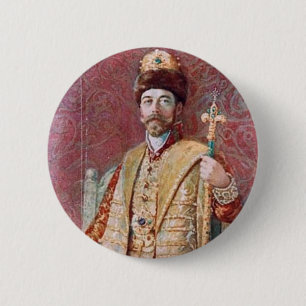 Nicholas II 6 Cm Round Badge