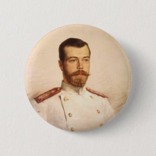 Nicholas II 6 Cm Round Badge