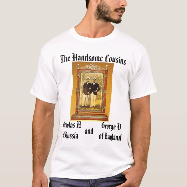 Nicholas II and George V T-Shirt (Front)