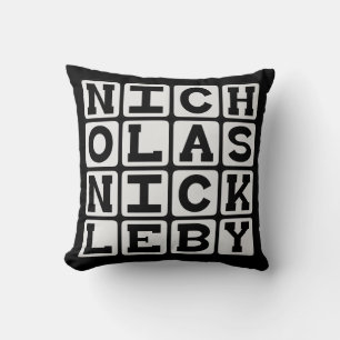 Nicholas Nickleby, Charles Dickens Tale Cushion