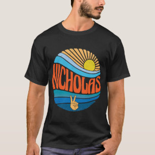 Nicholas Vintage Sunset Nicholas Groovy Tie Dye T-Shirt
