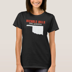 Nichols Hills USA State America Travel Oklahoman T-Shirt