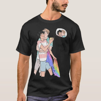 Nick and Charlie heartstopper happy pride Classic  T-Shirt