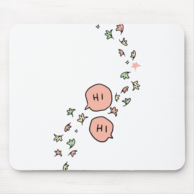 nick and charlie heartstopper mouse mat (Front)