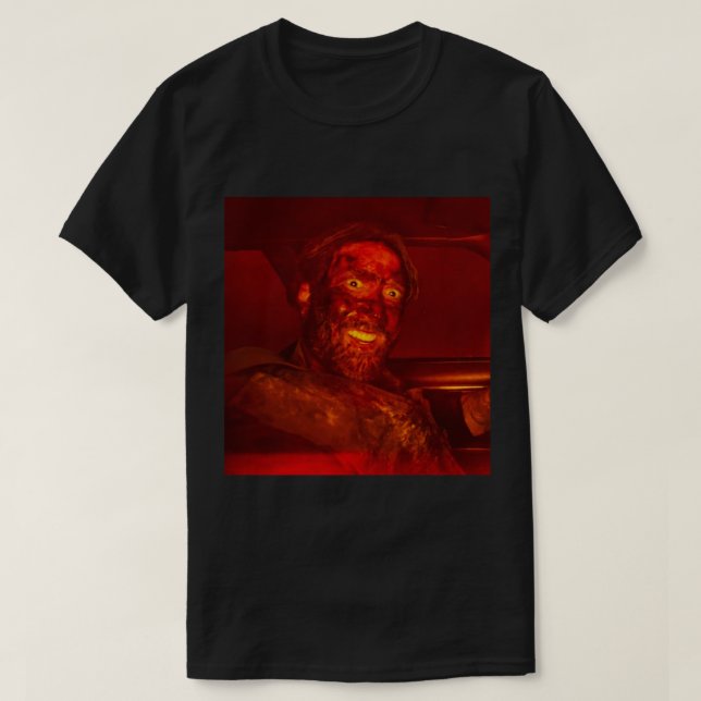 Nick Cage  Mandy   T-Shirt (Design Front)