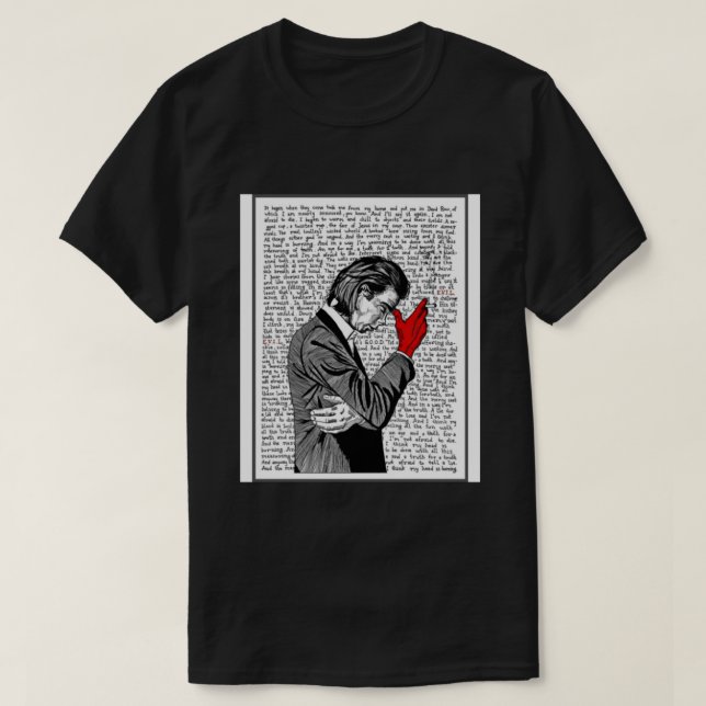 Nick Cave T-ShirtNICK CAVE  T-Shirt (Design Front)