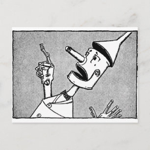 Nick Chopper the Tin Woodman Postcard