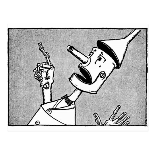 Nick Chopper the Tin Woodman Postcard