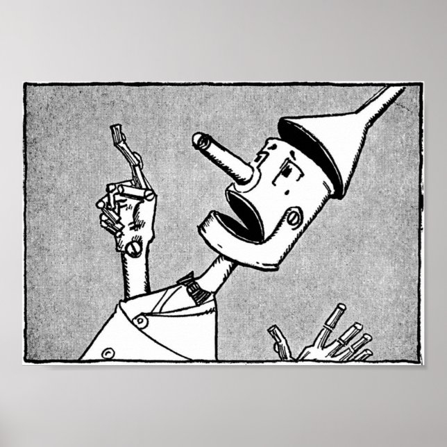 Nick Chopper the Tin Woodman Poster (Front)