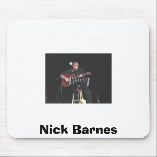 nick @ congress, Nick Barnes Mouse Mat