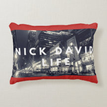 NiCK DAViD - Red Lumbar Pilow