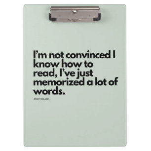 Nick Miller Quote Clipboard