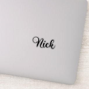 Nick Name - Handwritten Calligraphy