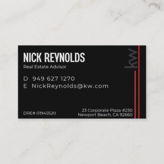 Nick Reynolds Business Card