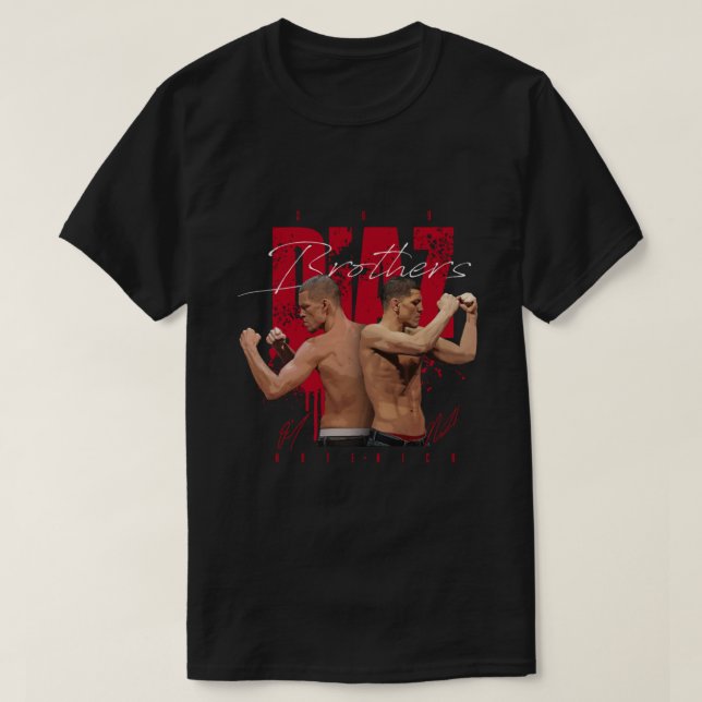 Nick x Nate Diaz   T-Shirt (Design Front)
