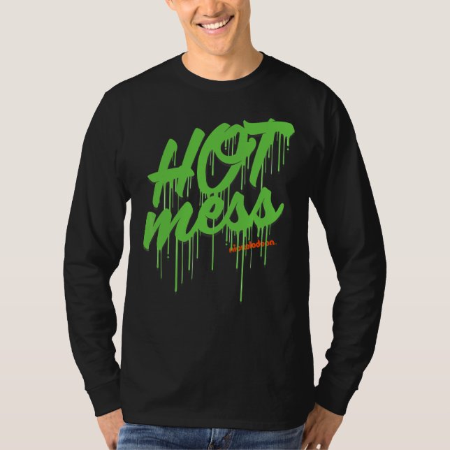 Nickelodeon Slime Hot Mess T-Shirt (Front)