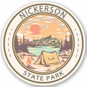 Nickerson State Park Massachusetts Badge