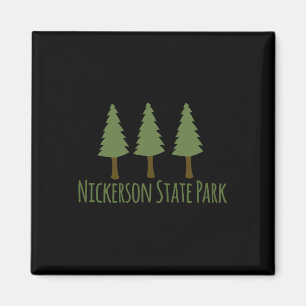 Nickerson State Park Rustic Camping Hiking Pine Tr Magnet