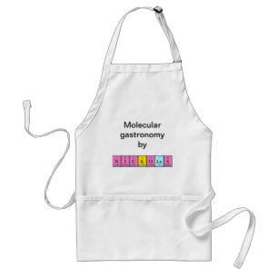 Nickolas periodic table name apron